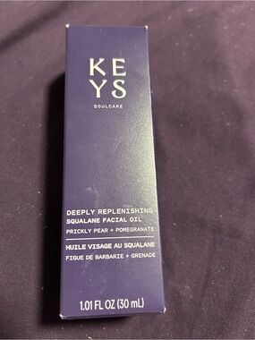 KEYS Soulcare Deeply Replenishing Squalane Facial Oil - Purple